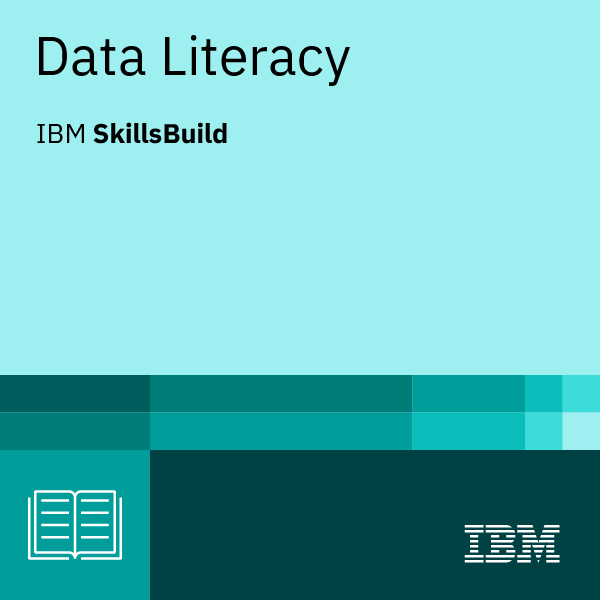 Data Literacy certificate awarded to Henry Ndlovu by IBM SkillsBuild